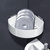 尚格兰强力无痕免打孔浴室置物架 厨房卫生间置物架（墙角型 白色） 国美超市甄选第6张高清大图