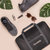 SESONE折叠旅行包防水耐磨可穿行李箱(黑色)第5张高清大图