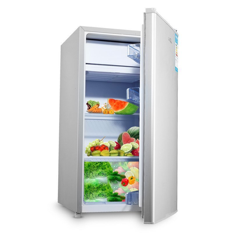 威力(weili) bc-96mh 96升 家用单门冰箱 制冷节(拉丝银)