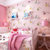 爱舍东方 儿童壁纸 纺布墙纸 卡通芭蕾跳舞女孩公主房卧室(粉红色)第2张高清大图
