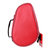 红双喜乒乓球拍套 拍包 扇形乒乓球拍套包 乒乓球袋子 防水红色RC520 国美超市甄选第4张高清大图