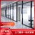 重庆办公室玻璃隔断墙双层钢化玻璃铝合金百叶高隔断隔音隔墙装修第3张高清大图