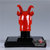 中国龙瓷德化白瓷 *陶瓷工艺品瓷器 陶瓷装饰 中国红艺术礼品摆件 十二兽首-红（羊首）ZGH0192第2张高清大图