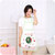 韩版时尚防水可爱卡通围裙A868夏季厨房无袖水果家用围裙lq0130(西瓜)第2张高清大图