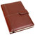 天色A5磁扣商务笔记本 25K棕色商务皮面笔记本子 记事本日记本第2张高清大图