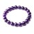一生一石 3A级天然紫水晶圆珠手链系列(9mm)第2张高清大图