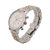 阿玛尼手表商务时尚休闲潮流间金钢带石英男士手表AR0399(白色)第3张高清大图