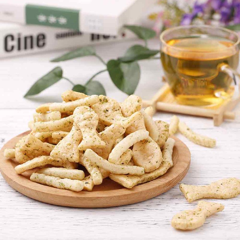 琅琅脆小鱼小虾海苔味膨化食品192g小鱼果虾条虾片海鲜味儿童休闲零食