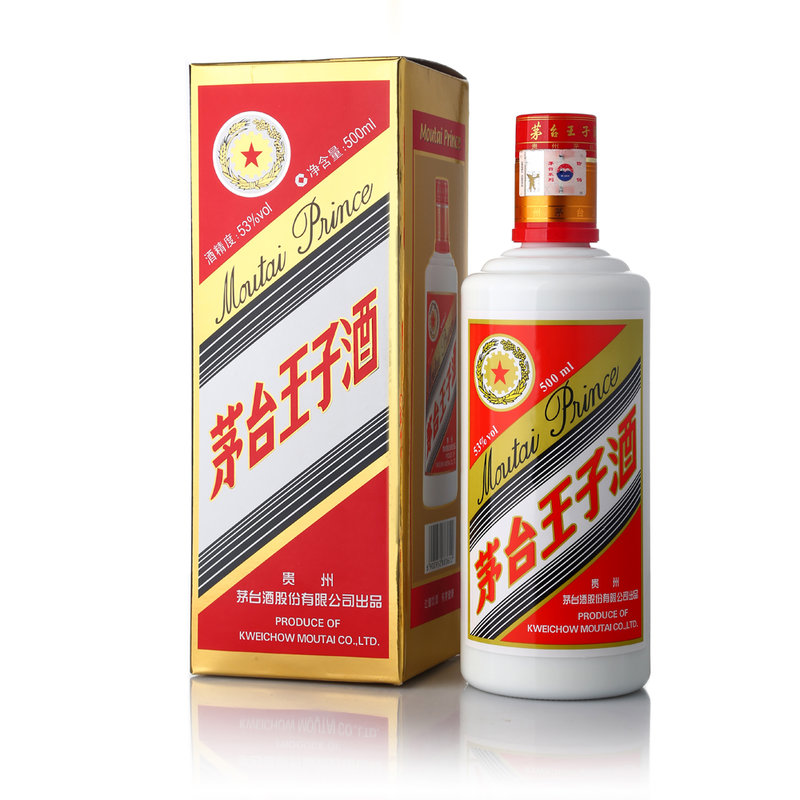 gome酒窖 53度茅台王子酒500ml*12