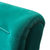 蜗牛懒人沙发北欧简约客厅卧室香蕉椅小户型网红单人阳台休闲躺椅(墨绿色 绒布款单沙发（不可拆洗）)第4张高清大图