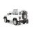 路虎卫士 SUV越合金仿真汽车模型玩具车wl24-25威利(白色)第2张高清大图