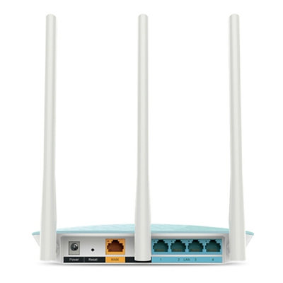 包邮 TP-LINK无线路由器 TL-WR886N 450M家用WIFI穿墙王迷你AP 高速光纤宽带智能三天线信号扩展器(水蓝色)