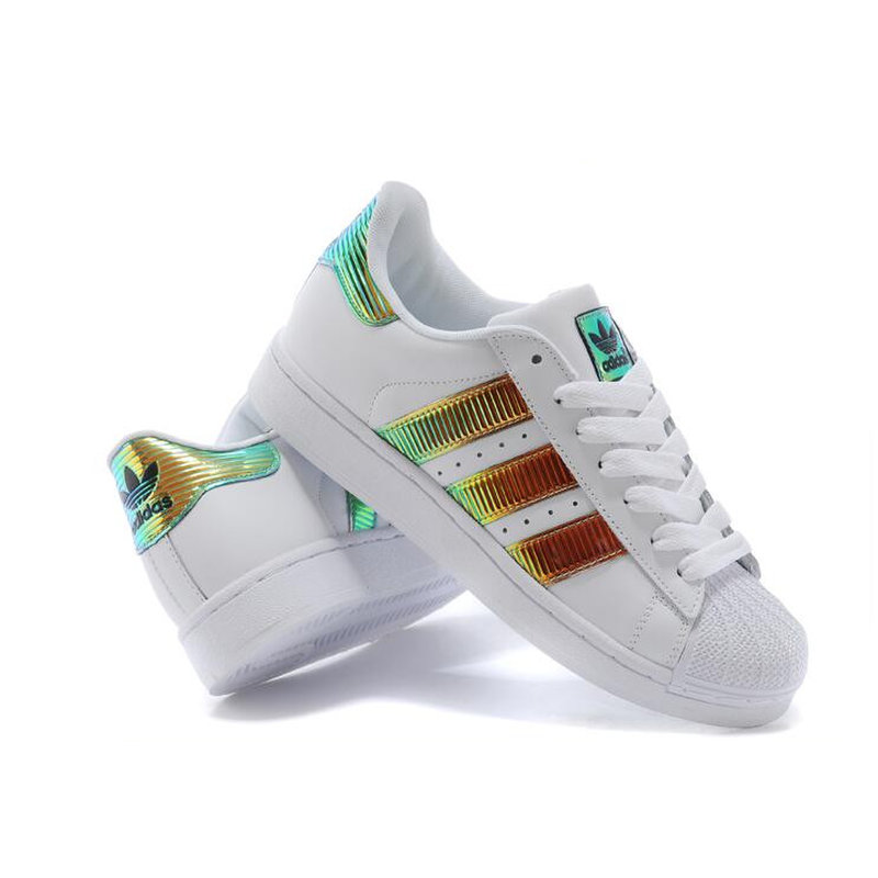 didas阿迪达斯三叶草男鞋女鞋新款superstarblingxl渐变