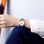 天梭(TISSOT)手表海浪系列瑞士石英女表 时尚潮流优雅女士腕表精钢表带(红色)第2张高清大图