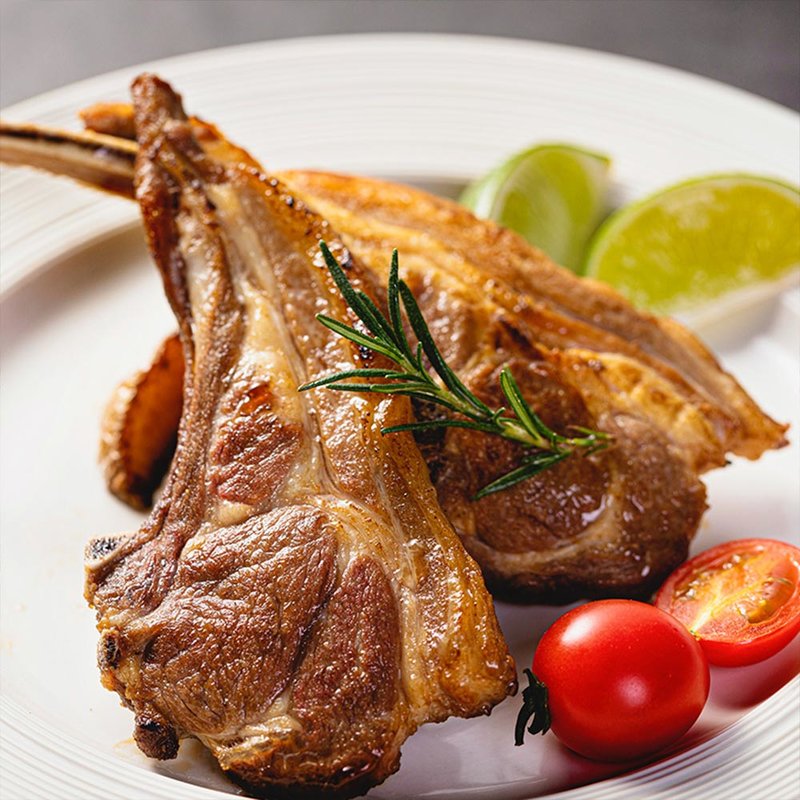 东来顺草原羔羊法排小切500g3袋国产内蒙古羊肉法式战斧羊排原切羊肋