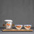 手绘柿子 陶瓷红茶泡耐热玻璃泡茶器内胆过滤茶壶冲茶器(手绘柿子茶杯)第10张高清大图
