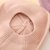 SUNTEKins秋冬新款韩版婴幼儿童洋气针织帽贝雷帽子宝宝柔软画家毛线帽(约7个月-4岁（46-52cm）有弹性 浅粉色 针织贝雷帽)第4张高清大图
