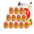 九日橙汁果肉果汁饮料238mL*12罐 韩国原装进口第3张高清大图