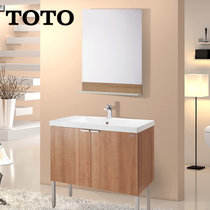 TOTO浴室柜 浴室镜柜组合套装 柜子LDYW901M落地式洗脸化妆台(柜子+镜子)