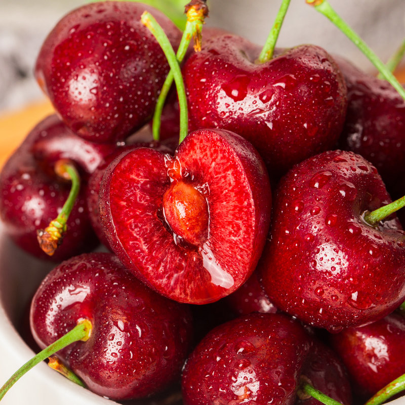 誉福园智利车厘子xl2斤装顺丰空运精挑细选个大饱满