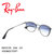 雷朋(Ray.Ban) 自我风范系列新款圆框男女同款太阳眼镜RB3539(蓝灰渐变镜)第3张高清大图