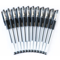 得力（deli）6600es中性笔 办公用品 0.5碳素笔 水笔 签字笔 中性笔