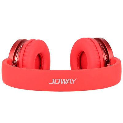 乔威(JOWAY) TD02 头戴式蓝牙耳机 时尚简约 便携折叠 自动降噪 红色