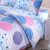 悦达家纺四件套 彩色梦想蓝色 钻石棉 床上用品被套床单（200*230cm）第2张高清大图