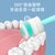 迈贝仕1-6岁360度儿童牙刷-粉色 360度自由旋转 清洁牙齿舌苔 纳米抑菌材质第2张高清大图