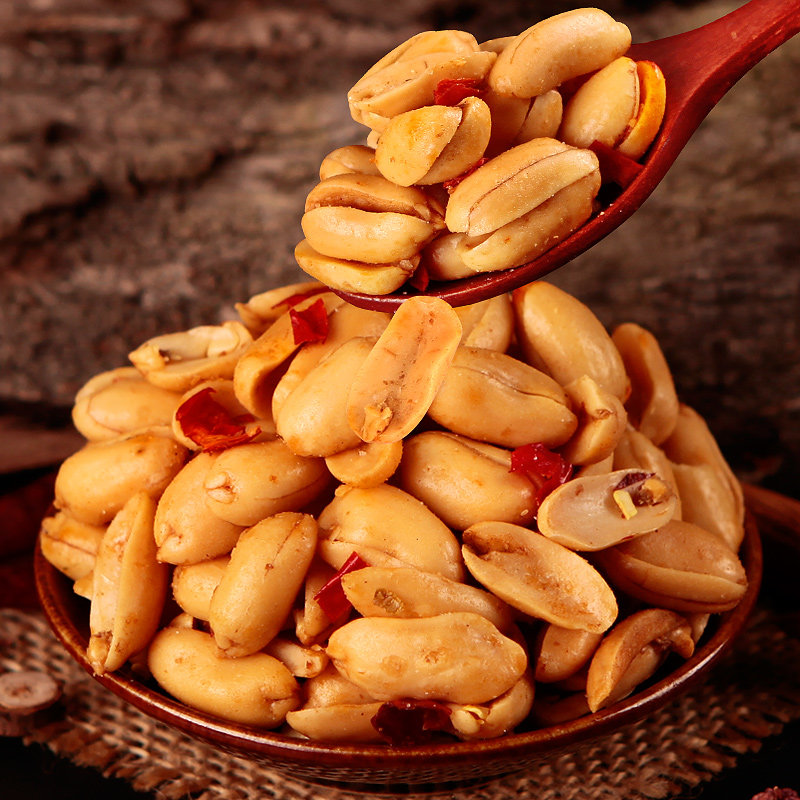 麻辣花生米188g多味小包装炒货油炸酒鬼花生下酒菜零食批发麻辣味188g
