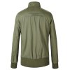 MXN麦根男士纯色多口袋立领休闲夹克113114041(军绿色 XL)