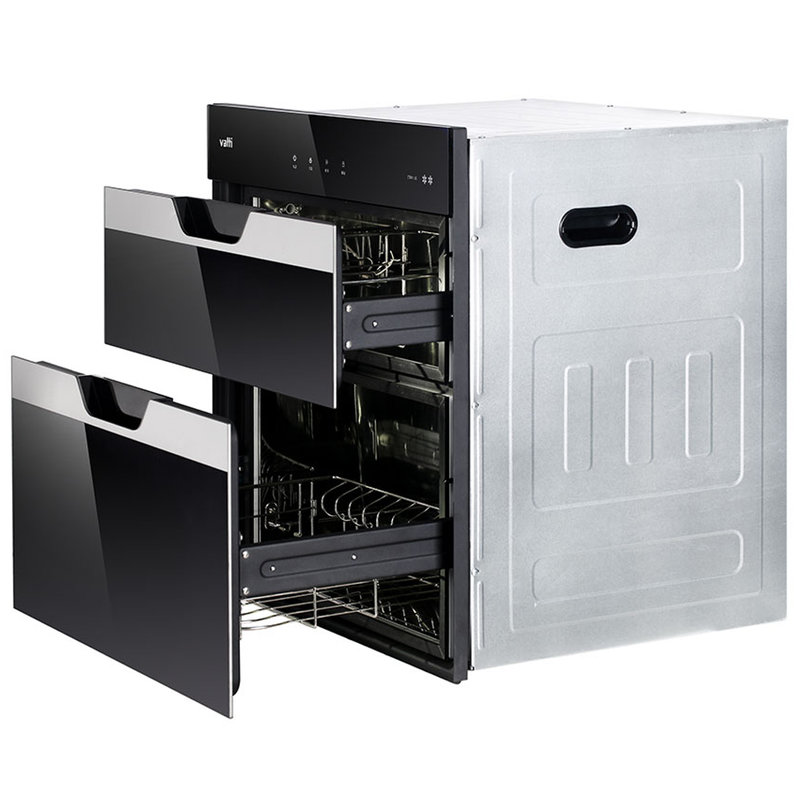 华帝vattiztd90l03消毒柜90升紫外线臭氧黑