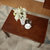禧乐菲实木餐桌简约橡木 餐桌 椅 组合 饭桌 现代小户型 家居餐桌(茶色 1.5m一桌六椅(备注颜色))第3张高清大图