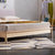 皮耐迪 北欧风格实木床白蜡木日式现代简约靠背1.5米1.8双人主卧软包床(床+床垫+床头柜*1)第3张高清大图