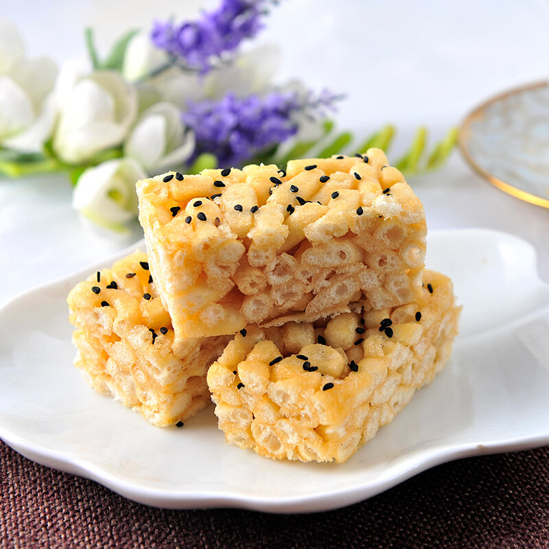 徐福记八庄沙琪玛香酥芝麻味促销装160g2包营养早餐休闲零食下午茶