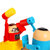 买一赠一酷米玩具 小对打机抖音同款愤怒小人对战互打玩具 双人PK敲锤脑袋儿童趣味攻守 KM7034(黄色 版本)第5张高清大图