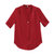 亿梦诗 2021春夏新款缎面垂坠感衬衫v领心机上衣设计感短袖衬衣女ET553(红色 M)第3张高清大图