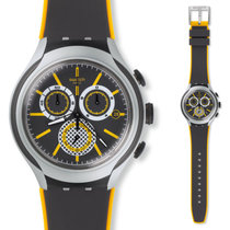 斯沃琪(Swatch)手表 金属轻X系列 石英男表 机器蜂侠YYS4008