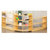 清莲花沐学校幼儿园杂物柜游戏柜玩具柜QLHM—HQC207实木柜放置柜弧度45度转角柜第4张高清大图