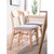 物槿 实木餐椅家用木头桌椅现代 YPH-02(原木色浅咖色布艺)第2张高清大图