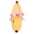 网红香蕉猪西瓜猪毛绒玩具水果猪小屁睡觉抱枕床上摆件玩偶女礼物(西瓜猪 110cm)第5张高清大图