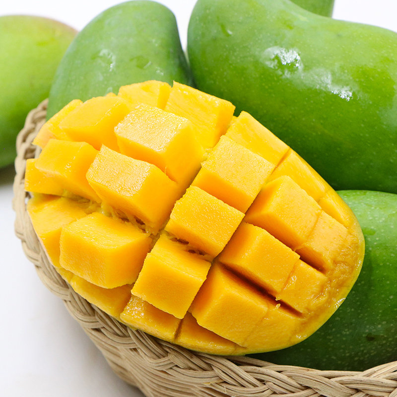广西金煌芒果水仙芒 芒果 非贵妃非玉芒小台大青芒 当季生鲜 新鲜水果