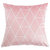 美式沙发靠垫套粉色格子条纹北欧抱枕绒布双面抱枕办公室腰枕靠背(R-粉大花)第5张高清大图