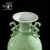 兆宏 景德镇陶瓷 办公室简约现代台面豆青釉双耳罗汉瓶花瓶摆件第3张高清大图