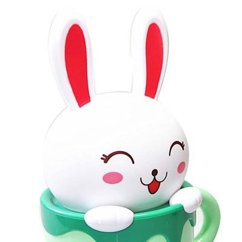 宝视达幸运兔led充电灯gd1101绿色