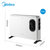美的(Midea)取暖器家用电暖气小型暖风机速热卧室节能省电办公室暖脚神器HDW20MFK(白色)第7张高清大图
