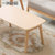 一米色彩 小户型简易茶几 卧室桌子简约现代创意长方形可折叠小茶几(原木色 500*1000mm)第5张高清大图