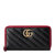 Gucci古驰 女士黑色皮革钱包 573810-0OLFX-8277黑色 时尚百搭第2张高清大图