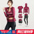 春秋五件套新款网红高腰显瘦跑步运动套装第2张高清大图