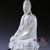 中国龙瓷 德化陶瓷白瓷观音菩萨佛像 蒲团观音第4张高清大图